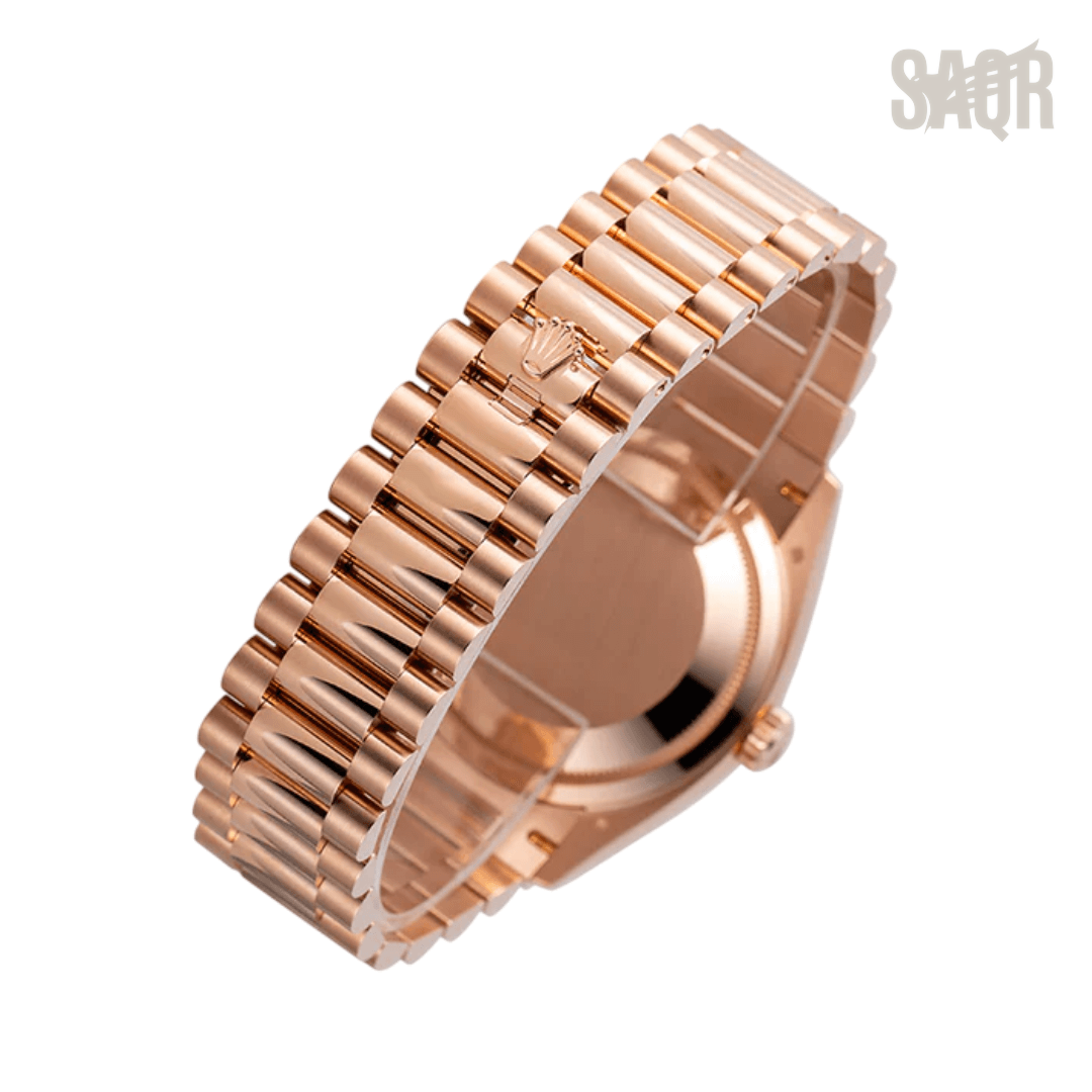 Rolex Watch | Day-Date Brown Ombré Diamond Dial