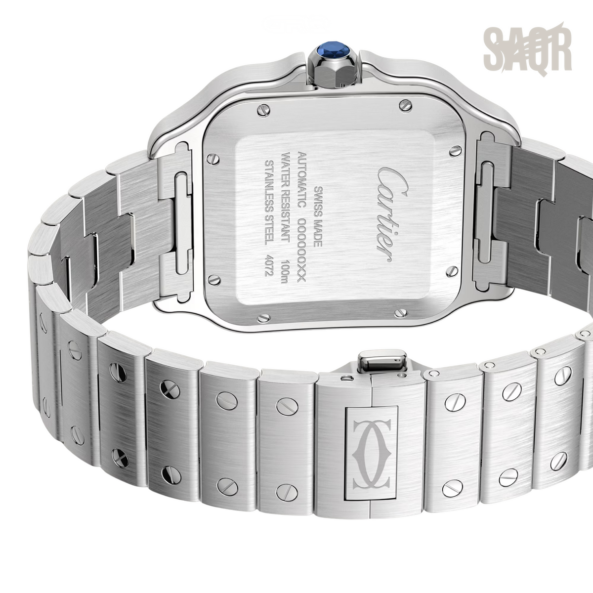 Cartier Watch | Santos de Large Green Dial