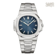Patek Philippe | Nautilus Black-Blue Dial - Free & Fast UAE Shipping