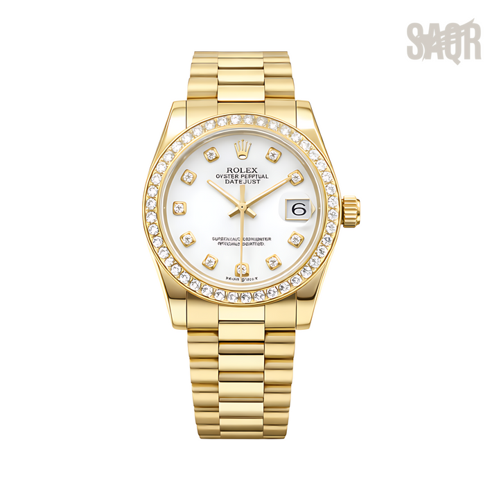 Rolex Watch | Datejust White Dial