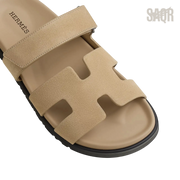 Hermès Chypre Sandals – Beige Lin - View 2