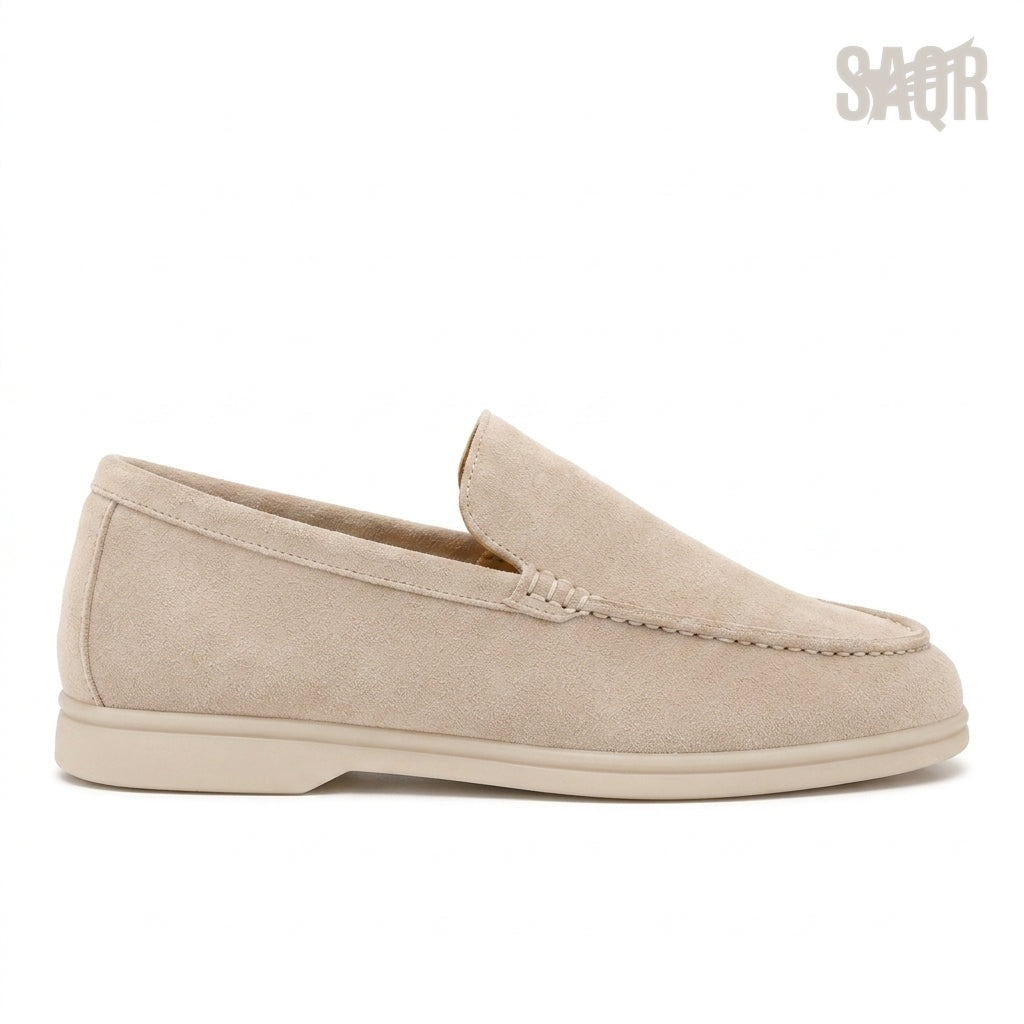 Loro Piana Summer Walk Loafers – Sand - View 1