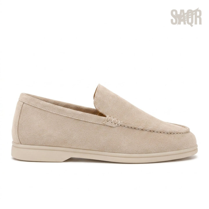 Loro Piana Summer Walk Loafers – Sand - View 1