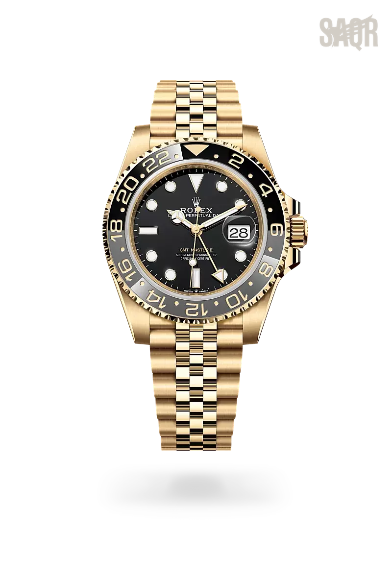 Rolex | GMT-Master II Yellow Gold Black Dial - Free & Fast UAE Shipping