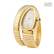 Bvlgari Watch | Serpenti Tubogas White Dial