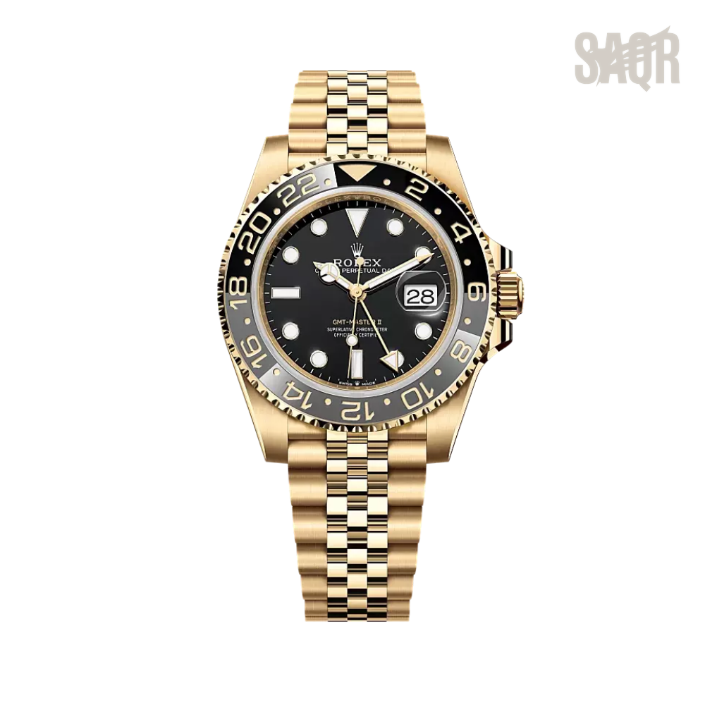 Rolex Watch | GMT-Master II Gold/Black