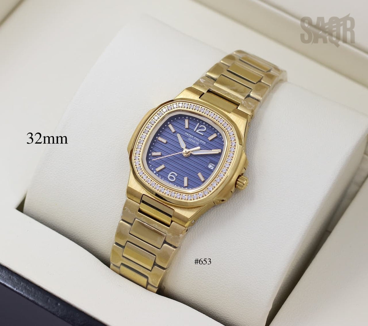 Patek Philippe Nautilus – Gold-Tone & Blue - View 4