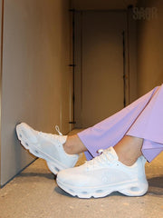 On Cloud | Cloudsolo Loewe Sneakers – White / Light Grey – Product Image 2