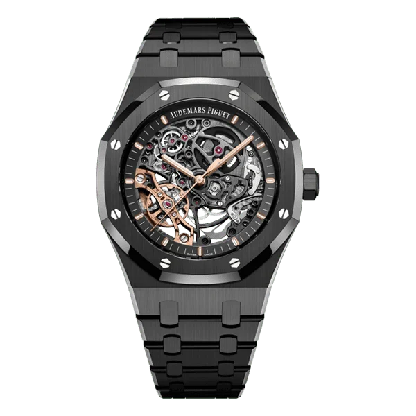 Audemars Piguet Watch | Royal Oak Skeleton Rose Gold