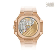 Patek Watch | Cubitus Rose Gold Brown Dial