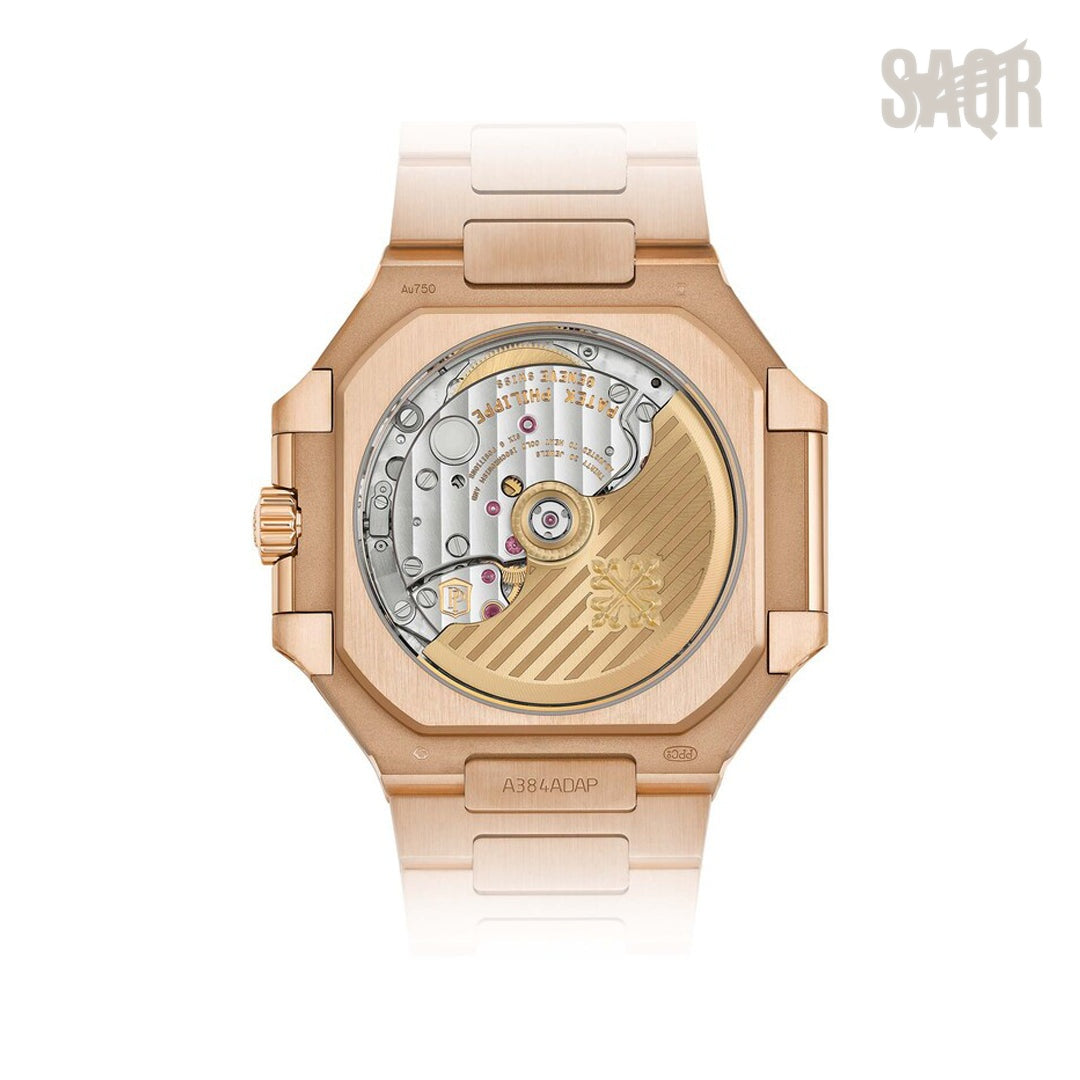 Patek Watch | Cubitus Rose Gold Brown Dial