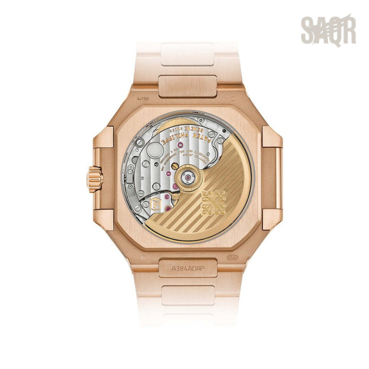 Patek Watch | Cubitus Rose Gold Brown Dial