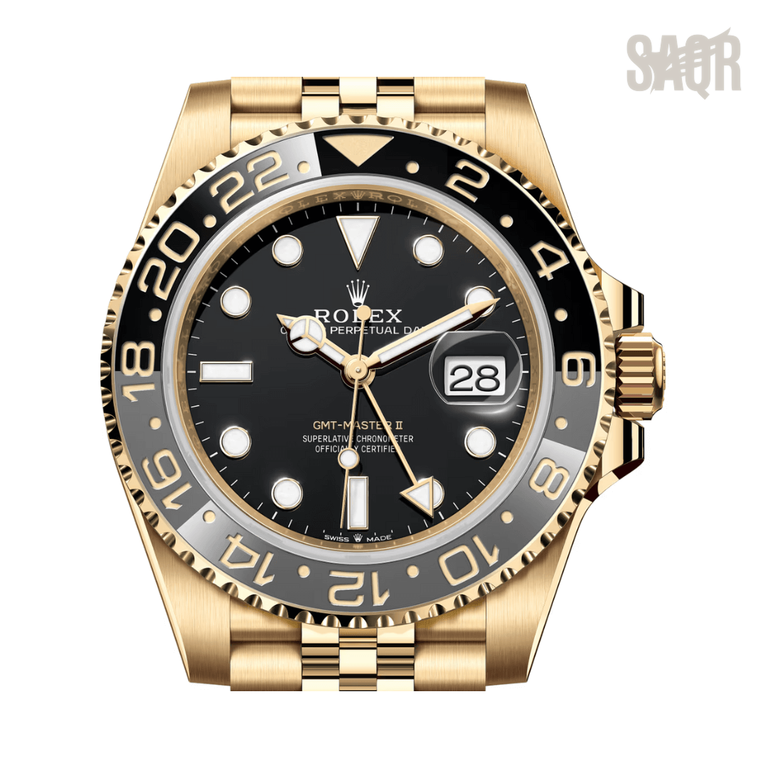 Rolex Watch | GMT-Master II Black/Gold