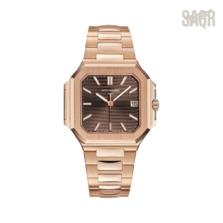 Patek Philippe | Cubitus Rose Gold Brown Dial - Free & Fast UAE Shipping
