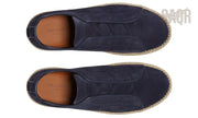 Zegna Footwear | Triple Stitch Espadrille Dark Blue
