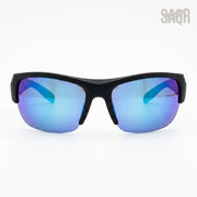 Prada Sport Sunglasses Linea Rossa – Vibrant Blue Mirror Lens - View 1