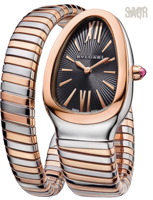 Bvlgari Watch | Serpenti Tubogas Black Dial