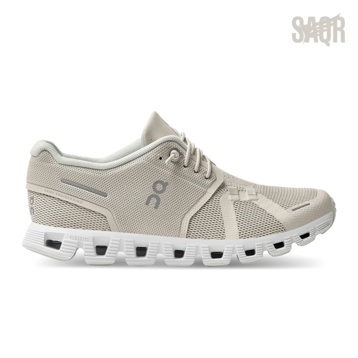 On Running Cloud 5 – White / Beige