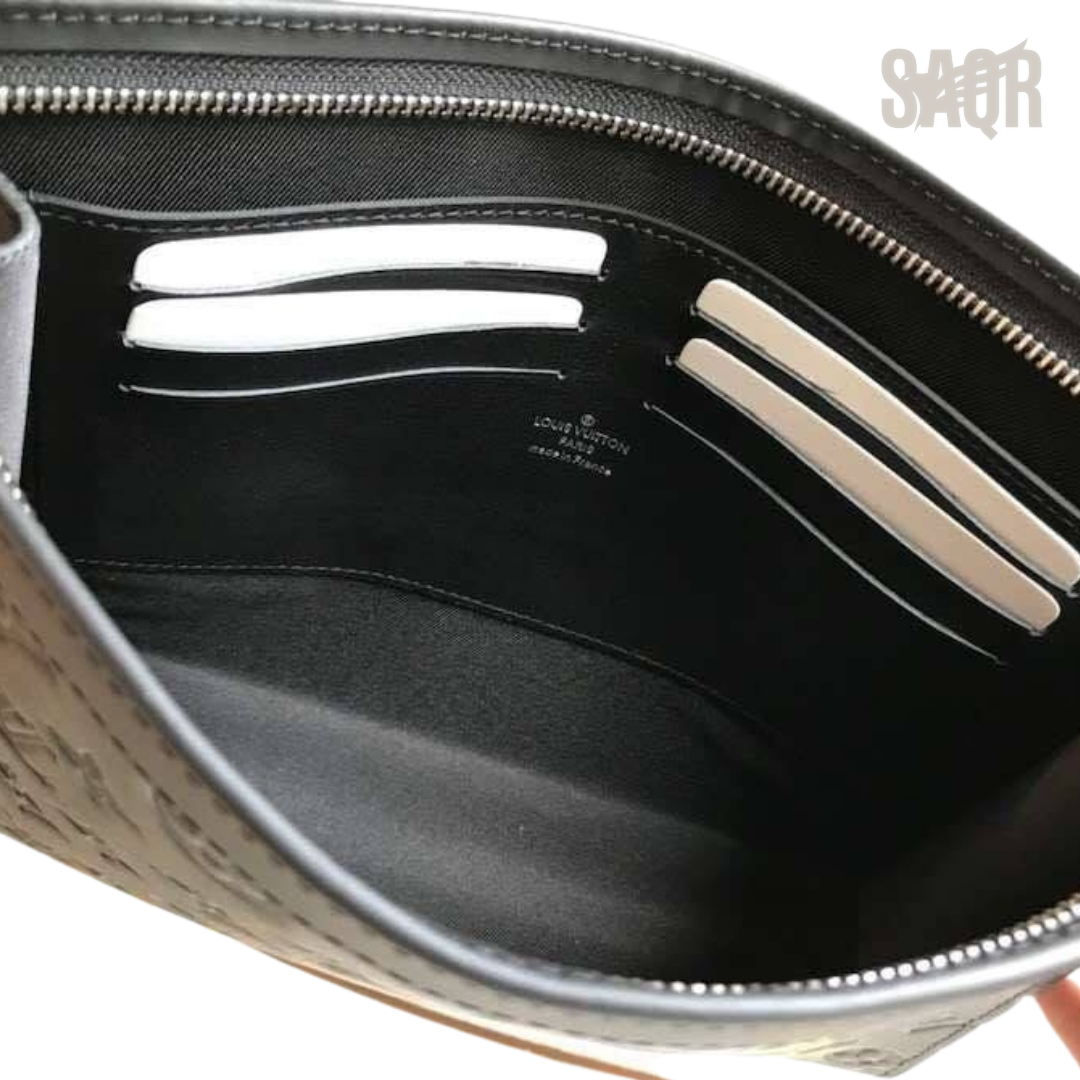 Louis Vuitton Pochette To-Go Monogram Shadow – Black - View 4