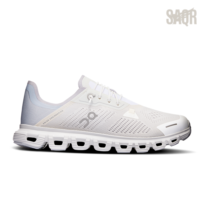 On Running Cloud 6 Coast – White / Glacier