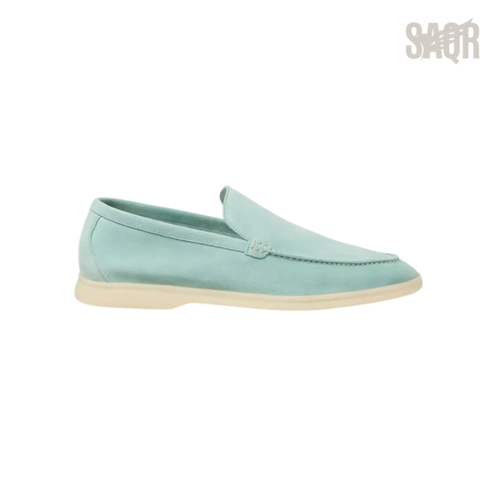 Loro Piana Summer Walk Loafers – Acquamarina - View 2