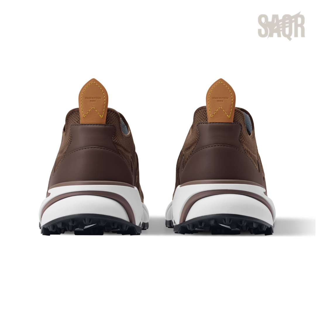 Louis Vuitton LV Runner Tatic Sneakers – Brown & White - View 3