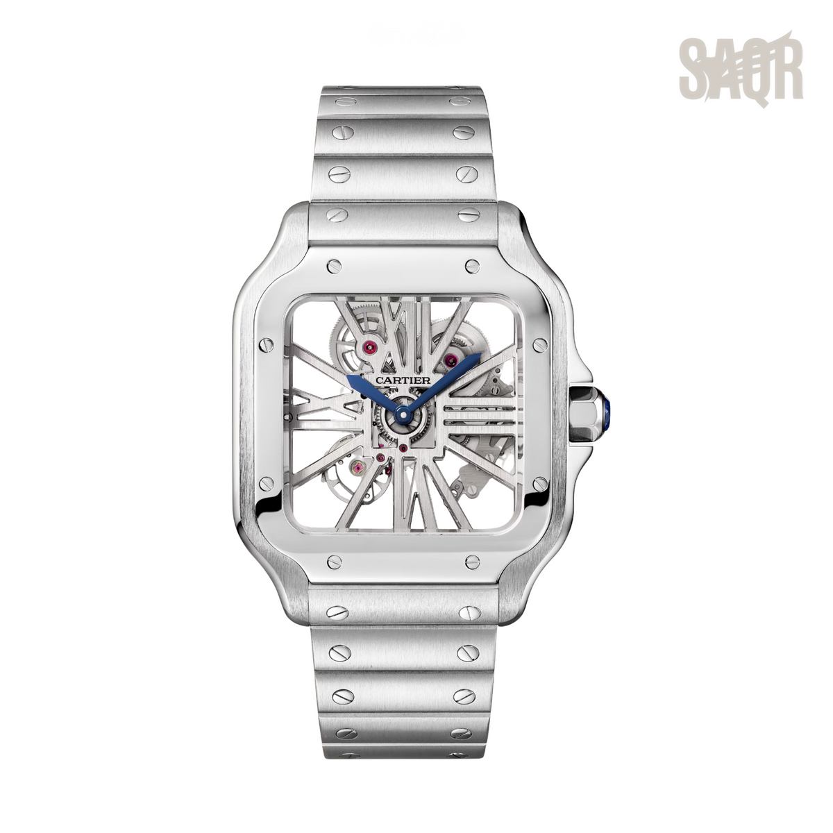 Cartier Watch | Santos de Skeleton Steel