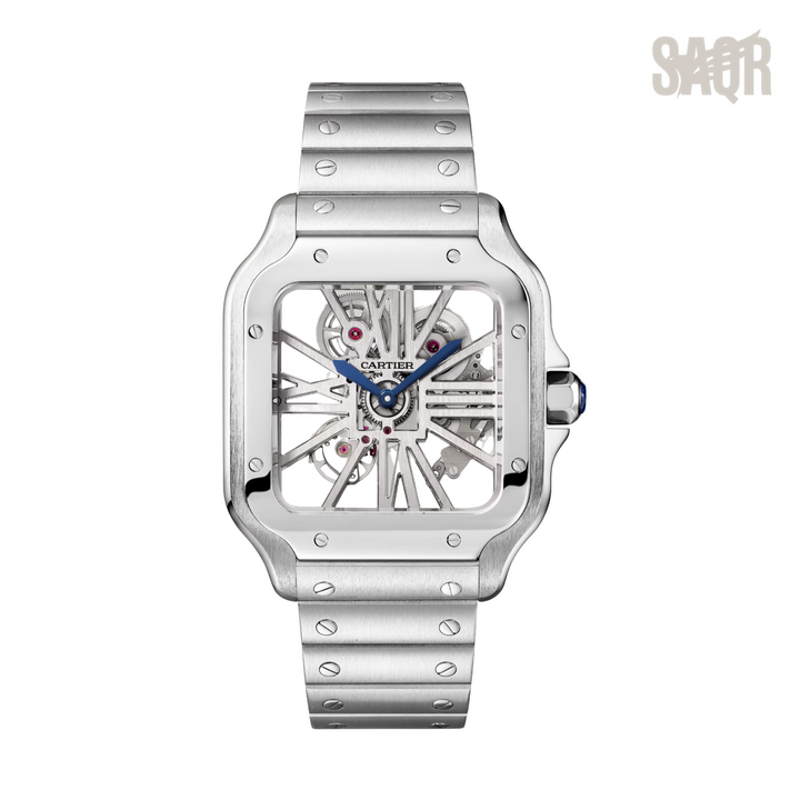 Cartier Watch | Santos de Skeleton Steel