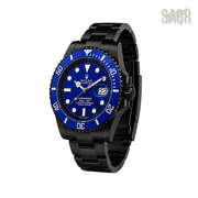 Rolex Submariner Date Blue Dial Blue Bezel Black Watch - image 3
