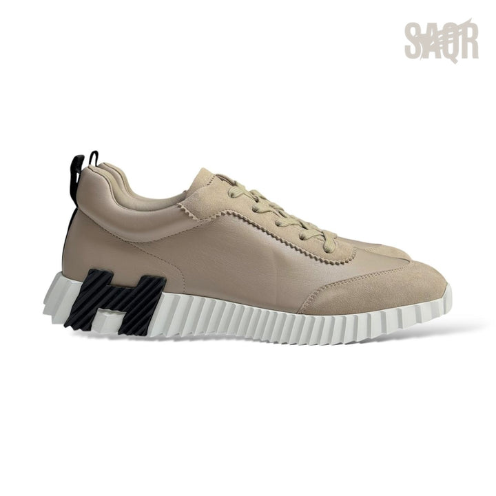 Hermès Bouncing Sneaker – Beige / Galet