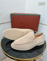 Loro Piana Summer Walk Loafers – Sand - View 2