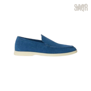Loro Piana Summer Walk Loafers – Cobalt Ink - View 2