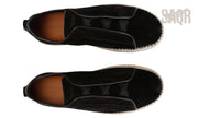 Zegna Footwear | Triple Stitch Espadrille Black