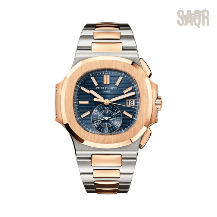 Patek Philippe | Nautilus Blue Gradient Dial - Free & Fast UAE Shipping