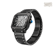 Cartier Watch | Santos de Skeleton Black Steel