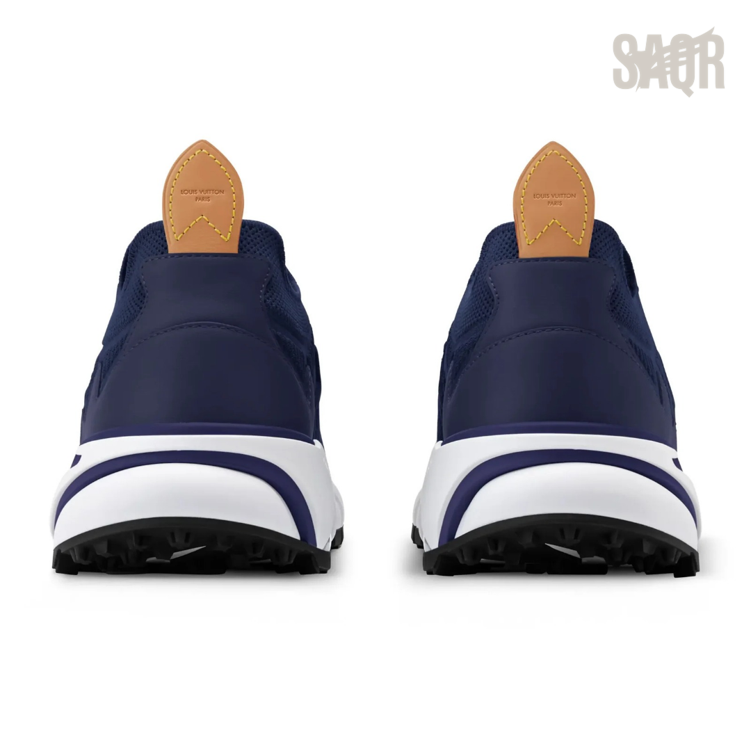 Louis Vuitton LV Runner Tatic Knit Sneakers – Navy Blue - View 3