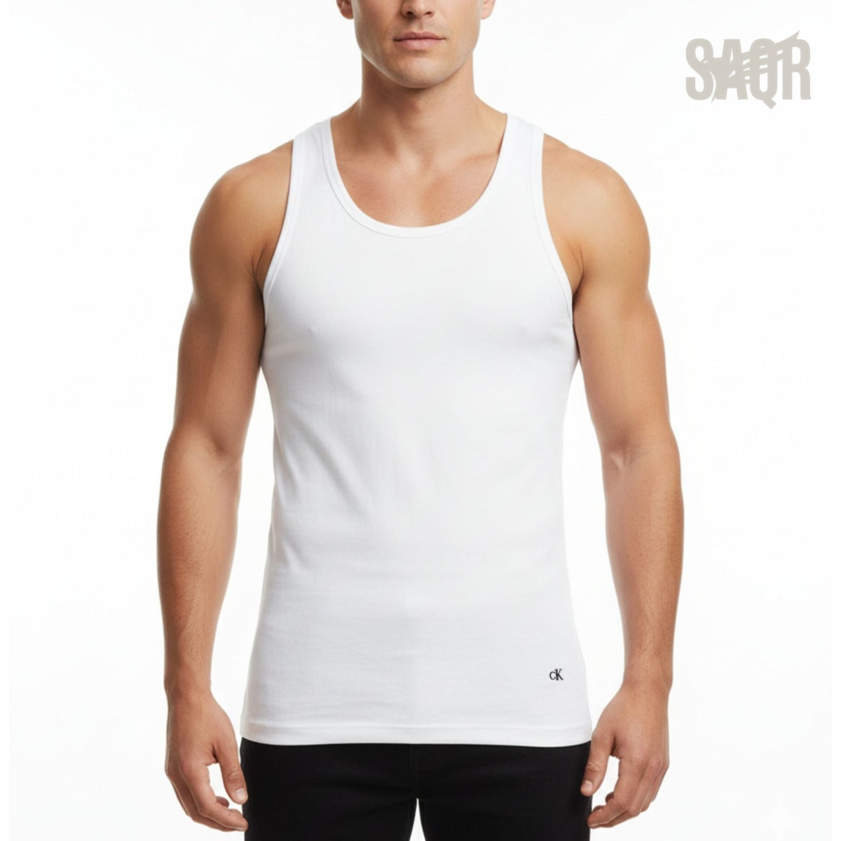 Calvin Klein Crew Neck Tank 2-Pack Men - White / S
