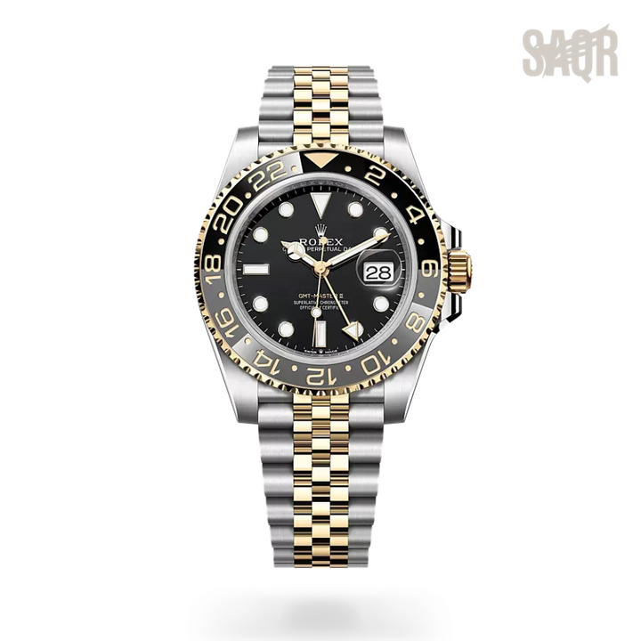 Rolex Watch | GMT-Master II Gold/Black