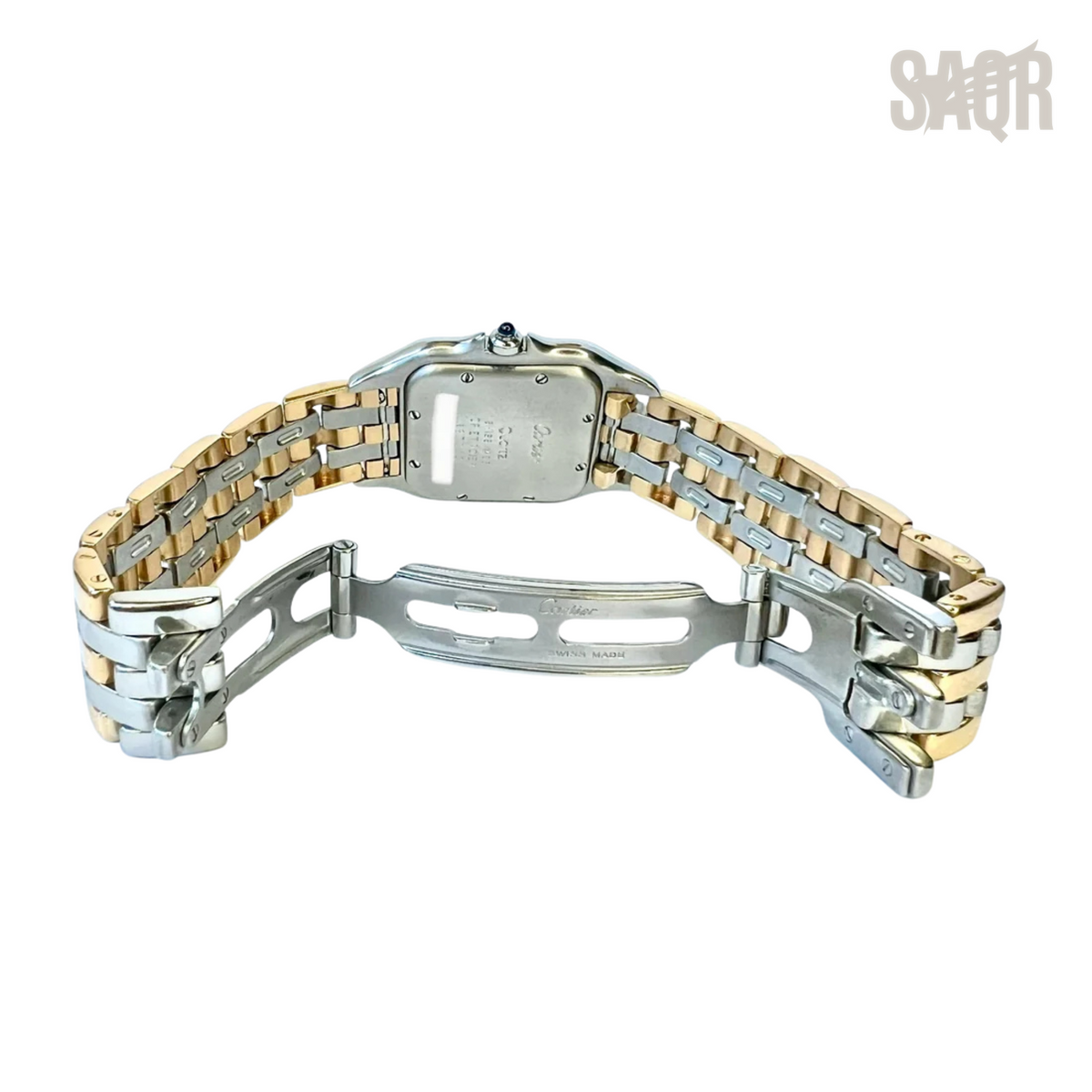 Cartier Panthère Ladies Watch – Two Tone & Diamond Detail - View 4