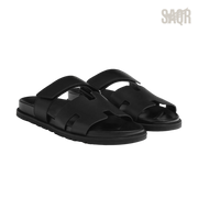 Hermès Chypre Sandals – Noir - View 1