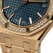Audemars Piguet Royal Oak – Gold-Tone & Royal Blue - View 2