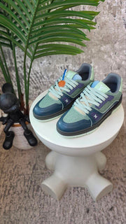 Louis Vuitton LV Trainer Sneakers – Green - View 5