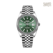 Rolex Watch | Datejust Green Dial