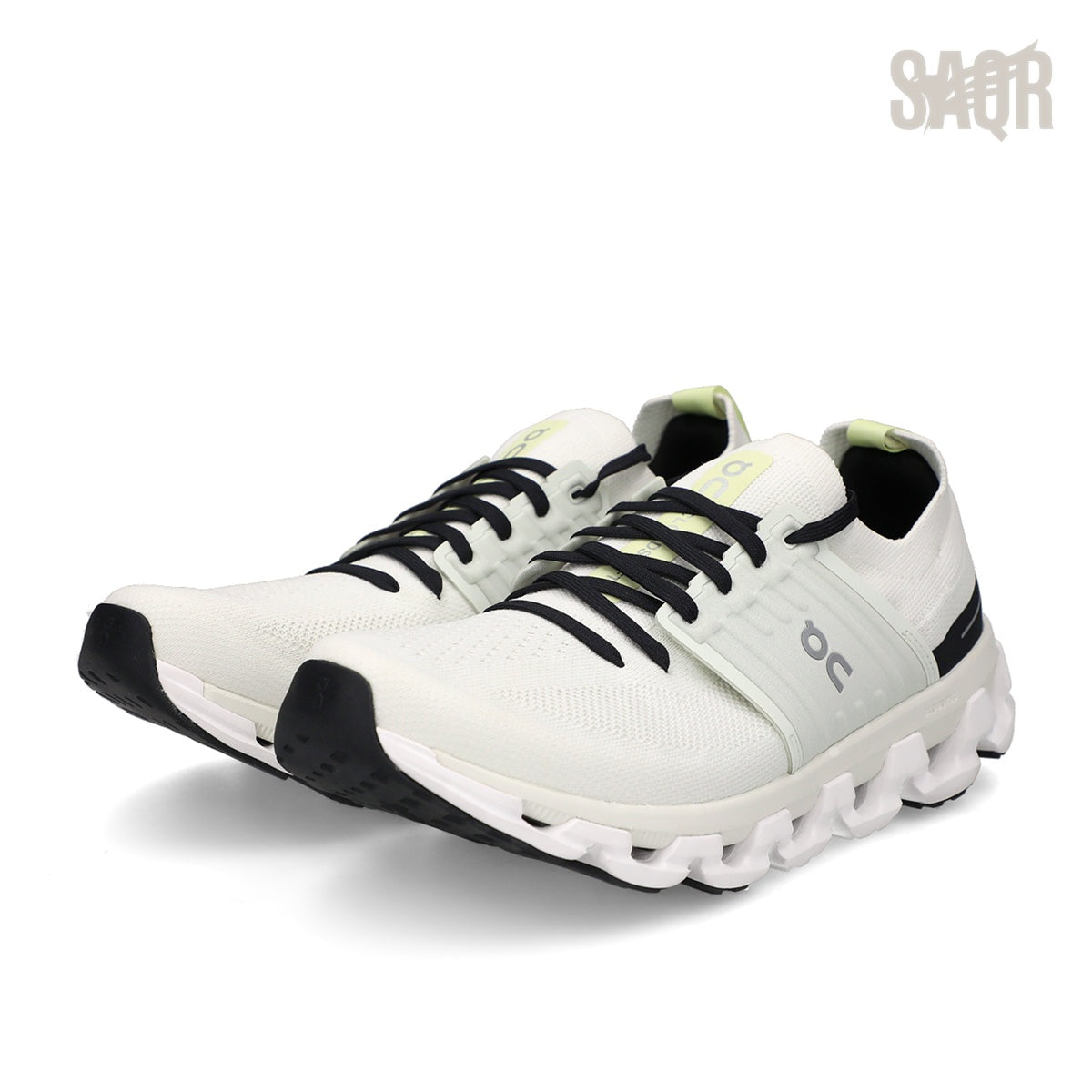 On Cloud | Cloudswift 3 Running Sneakers – Ivory / Black – Product Image 2