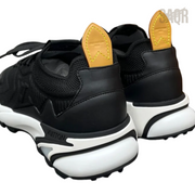 Louis Vuitton LV Tatic Knit Sneakers – Black & White - View 3