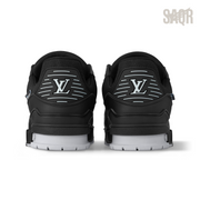 Louis Vuitton LV Trainer Sneakers – Black & Grey - View 3