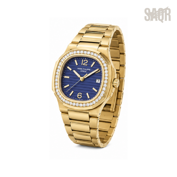 Patek Philippe Nautilus – Gold-Tone & Blue - View 2