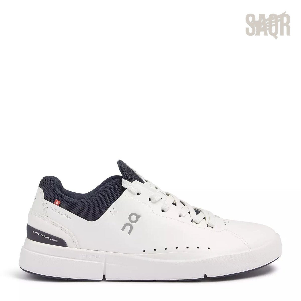 On Cloud | Roger Advantage Sneakers – White / Black – Product Image 1