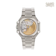 Patek Watch | Cubitus Sunburst Blue-Gray Dial