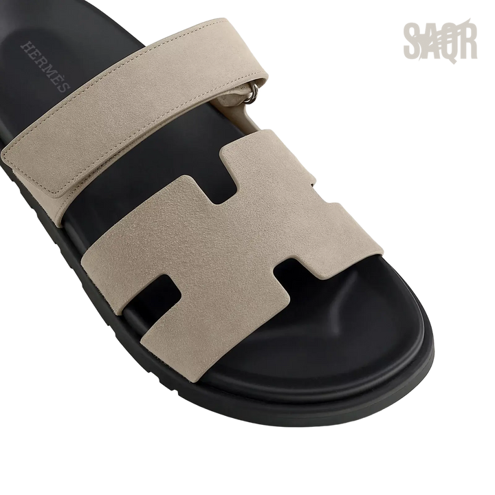 Hermès Chypre Sandals – Beige Equisse - View 2